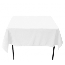 Nappe Blanche - Table Carré