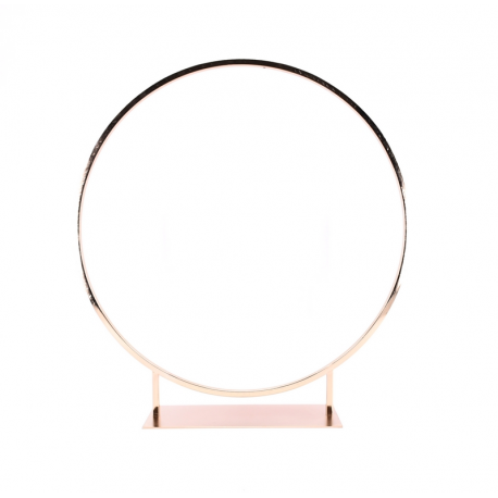 Location Centre de Table Cercle 80 cm - Rose Gold