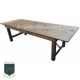 Location de Table rectangulaire en Bois - Vintage