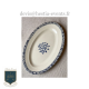 Plats de Service Ovale & Rond - Vintage Bleu