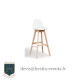 Location Tabouret Haut - Scandinave