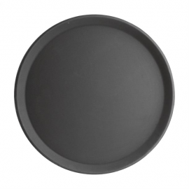 Plateau antidérapant rond
