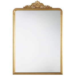 Location Miroir à Moulures Dorées - 110 X 160 cm
