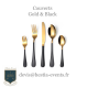Location Couverts - Gold And Black