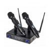 Système sans fil UHF 2 canaux - Micros à main
