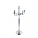 Location de Chandelier Argent pour Bougies - 80 cm